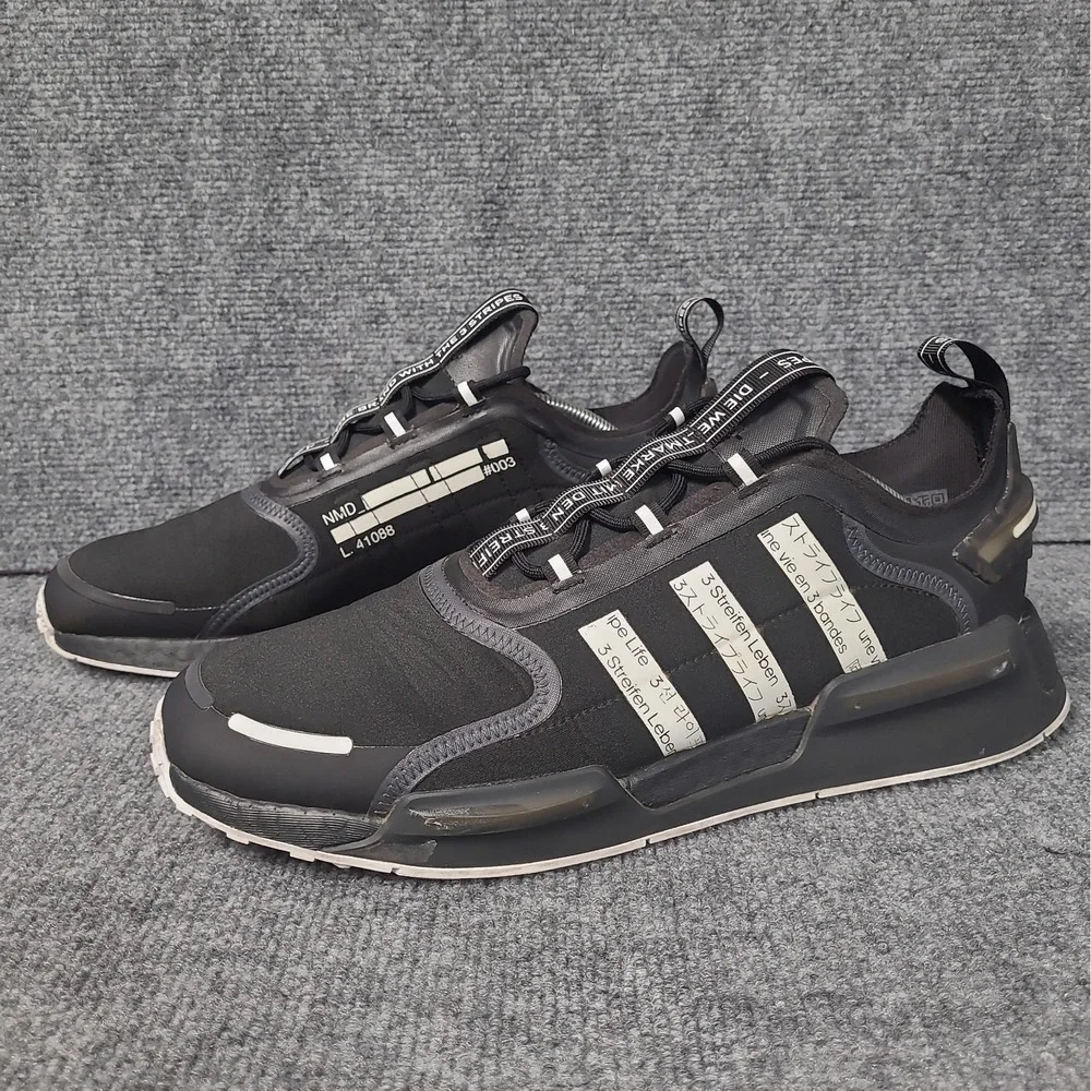 adidas NMD V3 Black White 2022 Men's US 13